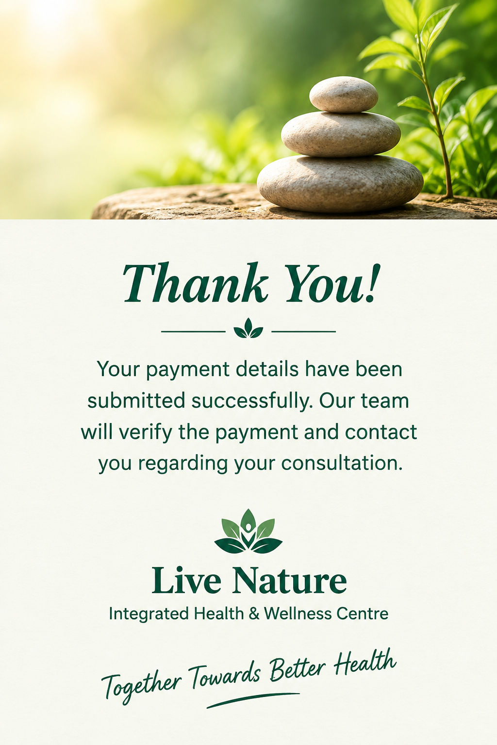 Thankyou Page